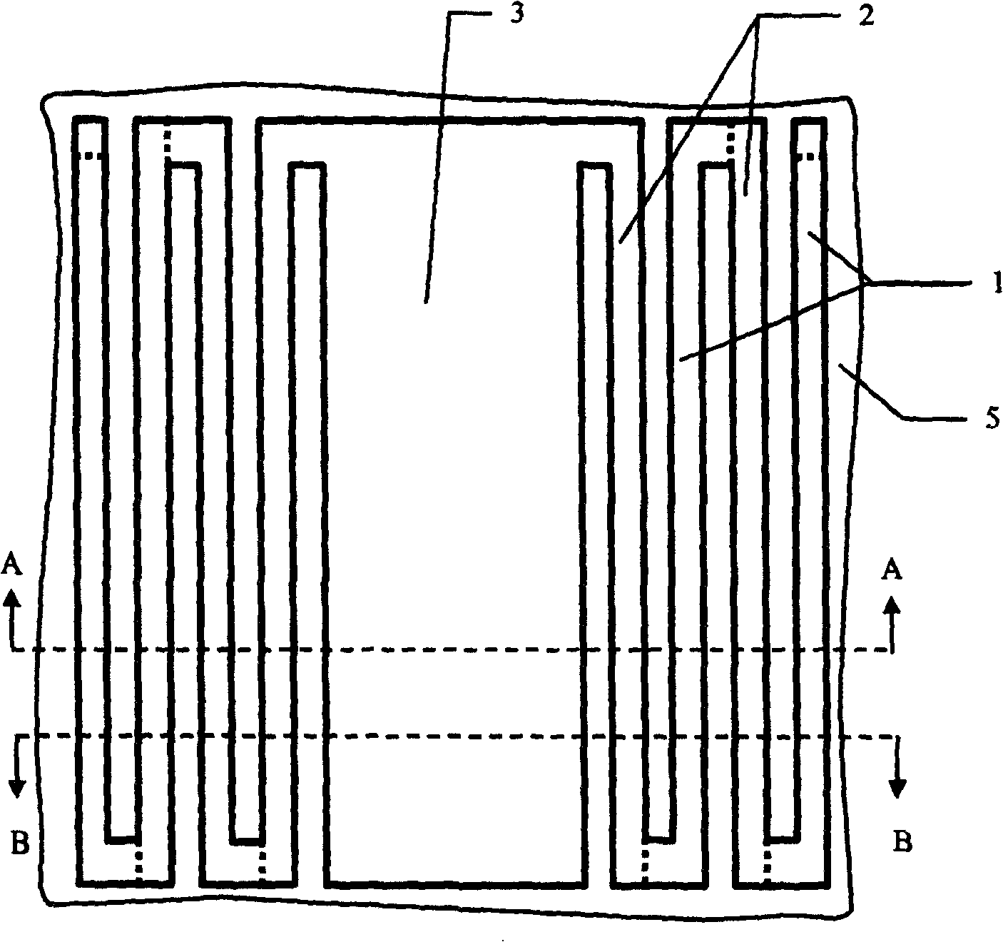Glass substrate optical display infra-red sensor