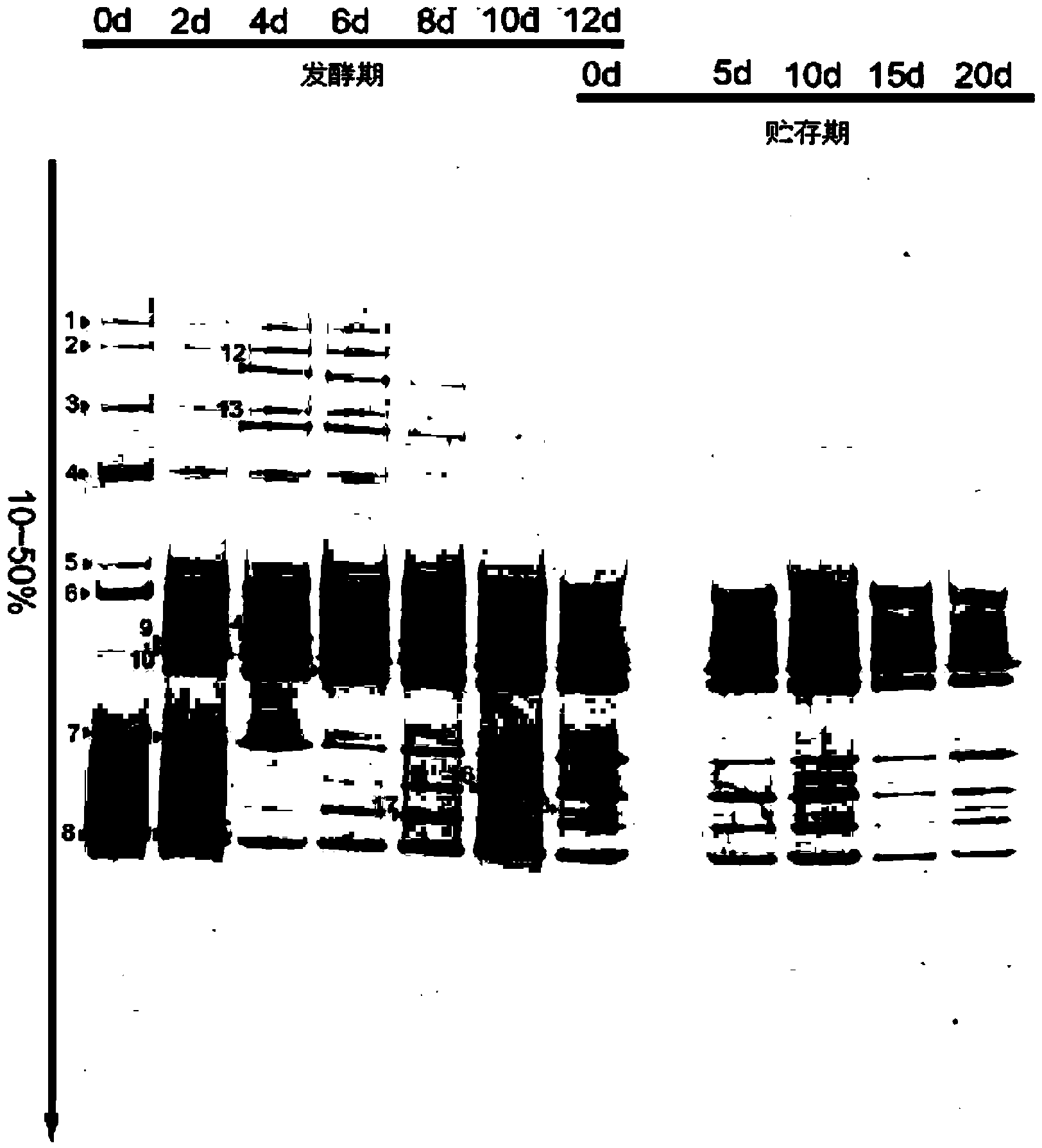 Method for extracting total microbial DNA from strong-flavor yeasts