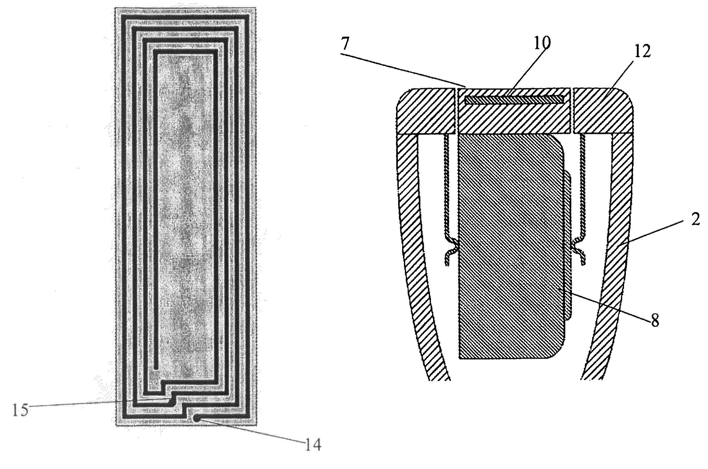 Hearing aid with antenna for reception and transmission of electromagnetic signals