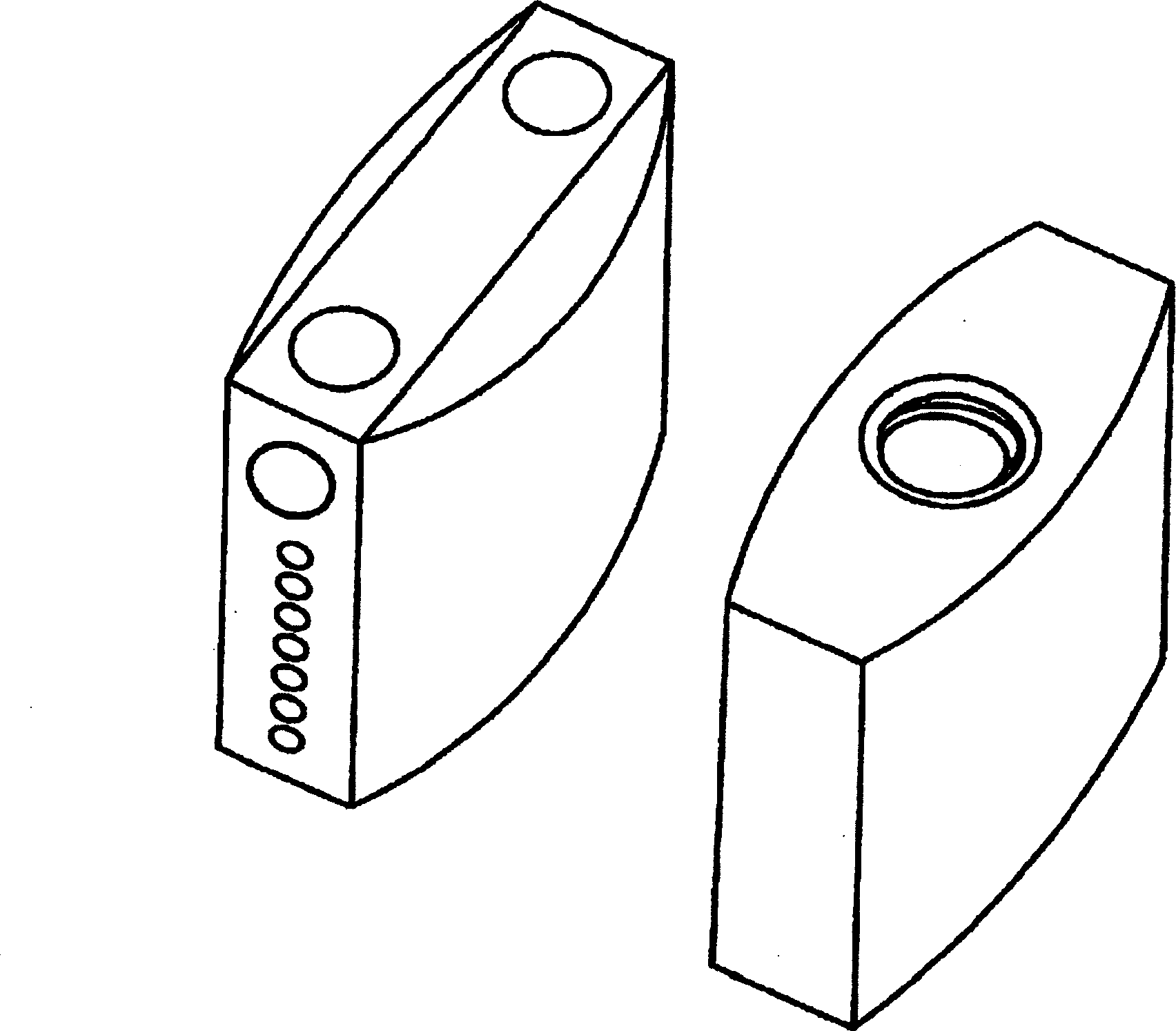 Lock body machining process