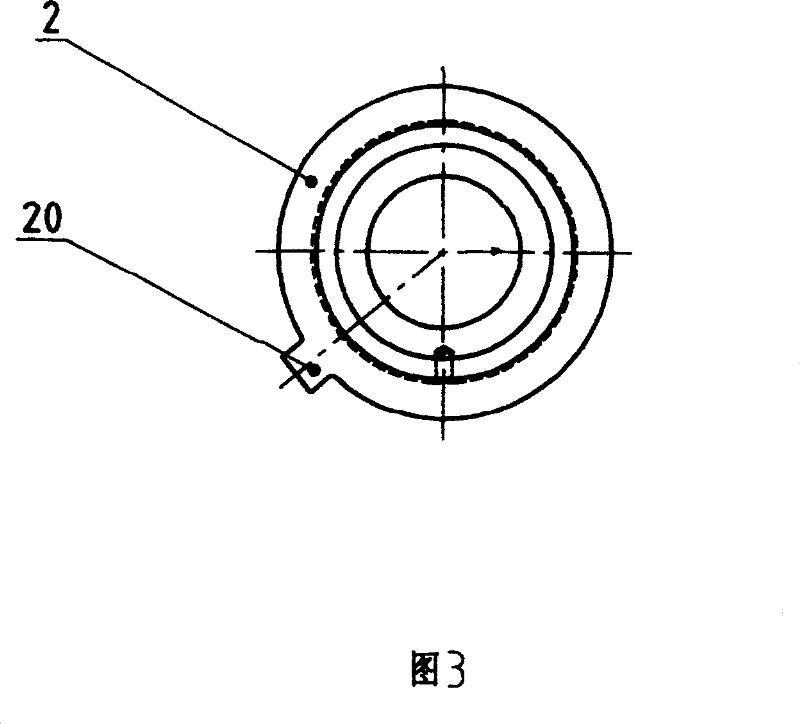 Water cooled type motor cycle engine water pump and its actuating mechanism