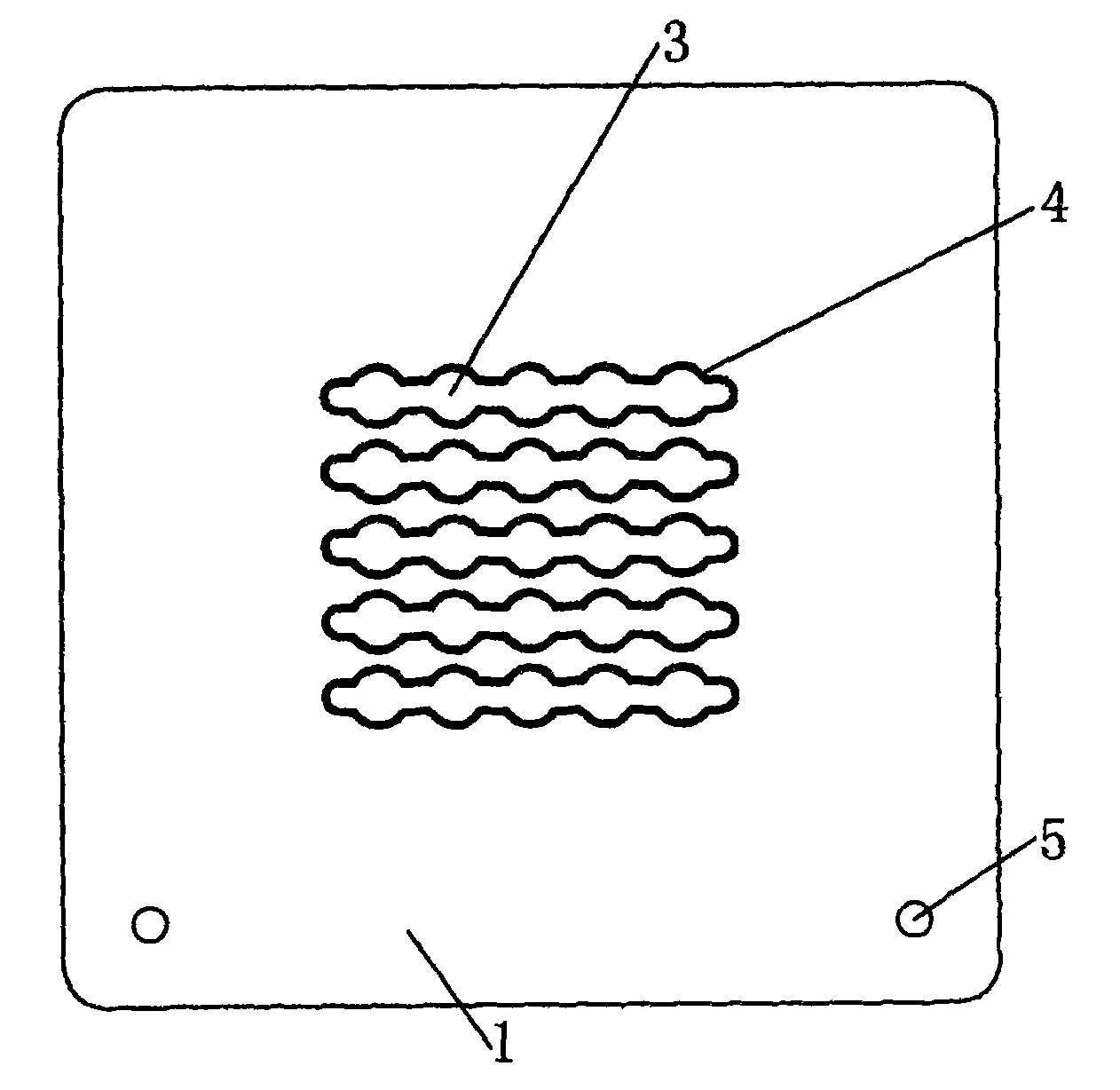 Screen printing process for a plurality of mobile phone glass lenses at one time