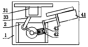 The shape and position detection system of the selector and shift ball head of the transmission selector and shift mechanism and the shift finger