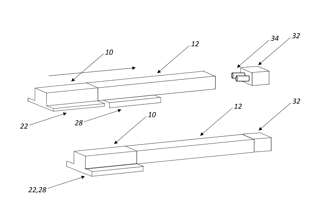 Mid-board pluggable optical devices, assemblies, and methods