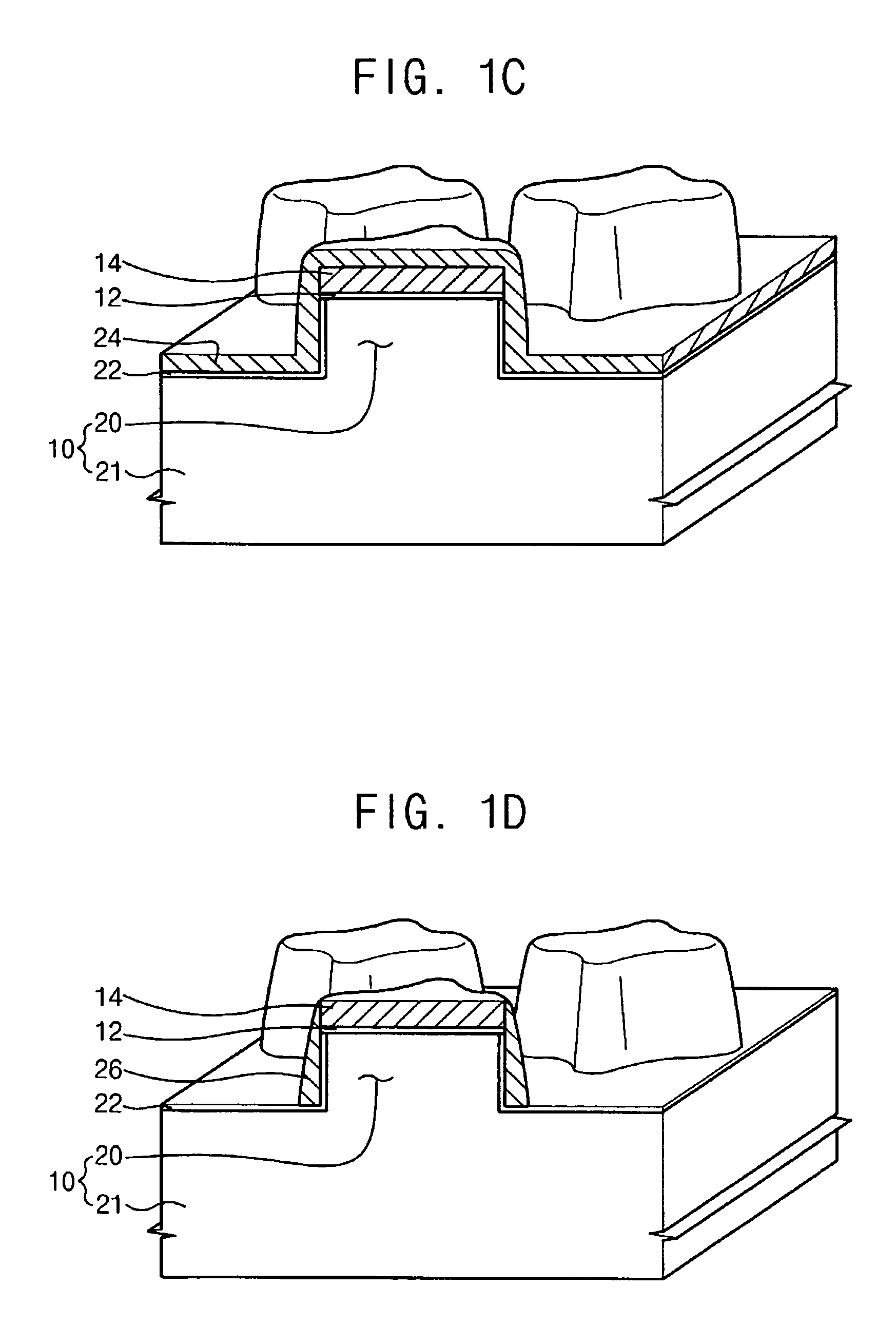 Methods of forming semiconductor devices having buried oxide patterns and devices related thereto