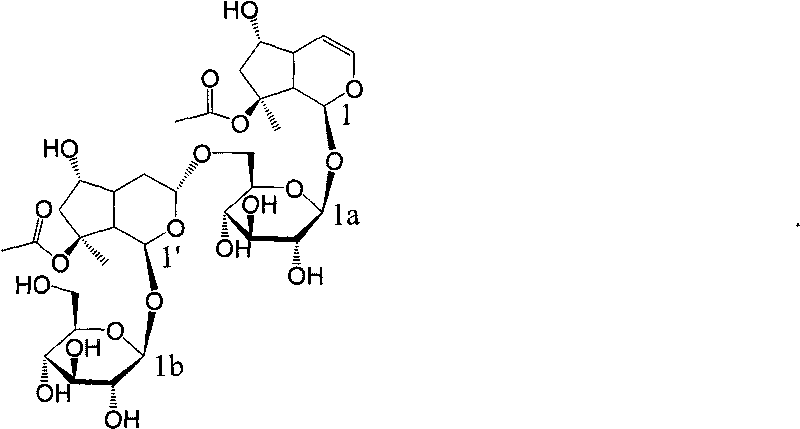 Compound extracted from Tibetan medicine eriophyton wallichii with antioxidant activity and extracting method thereof