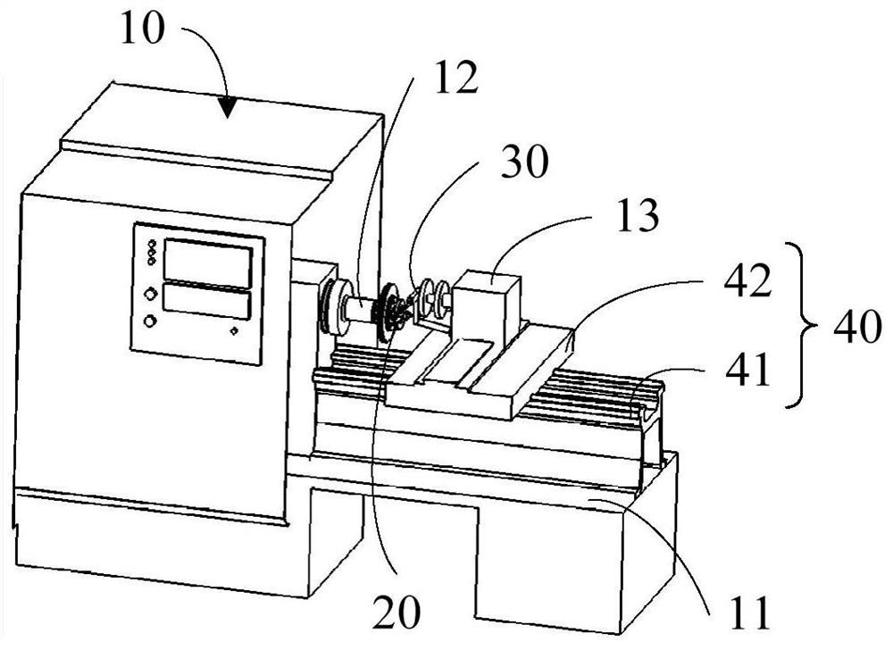 An automatic loading and unloading system for workpiece pressing plate