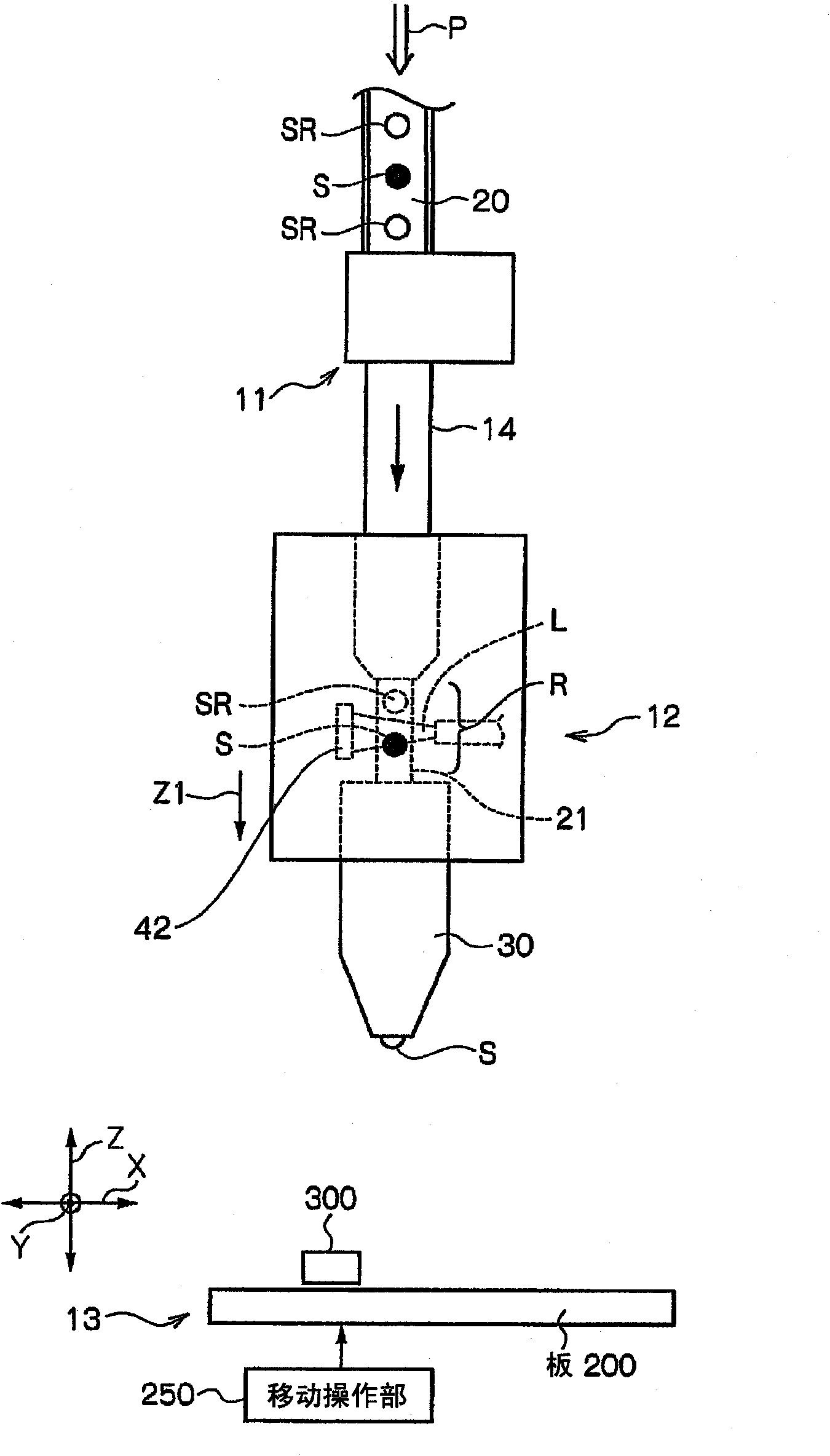 Specimen identification and dispensation device and specimen identification and dispensation method