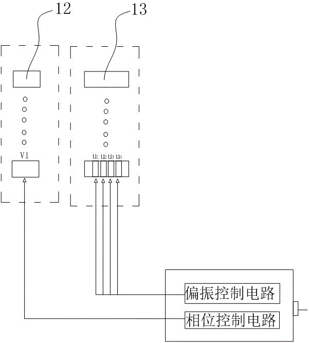 A Fiber Laser Array Beaming System Based on Adaptive Polarization and Phase Control