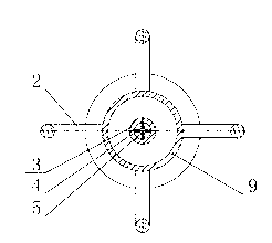 Overflow-discharge-type magnetic hydrocyclone