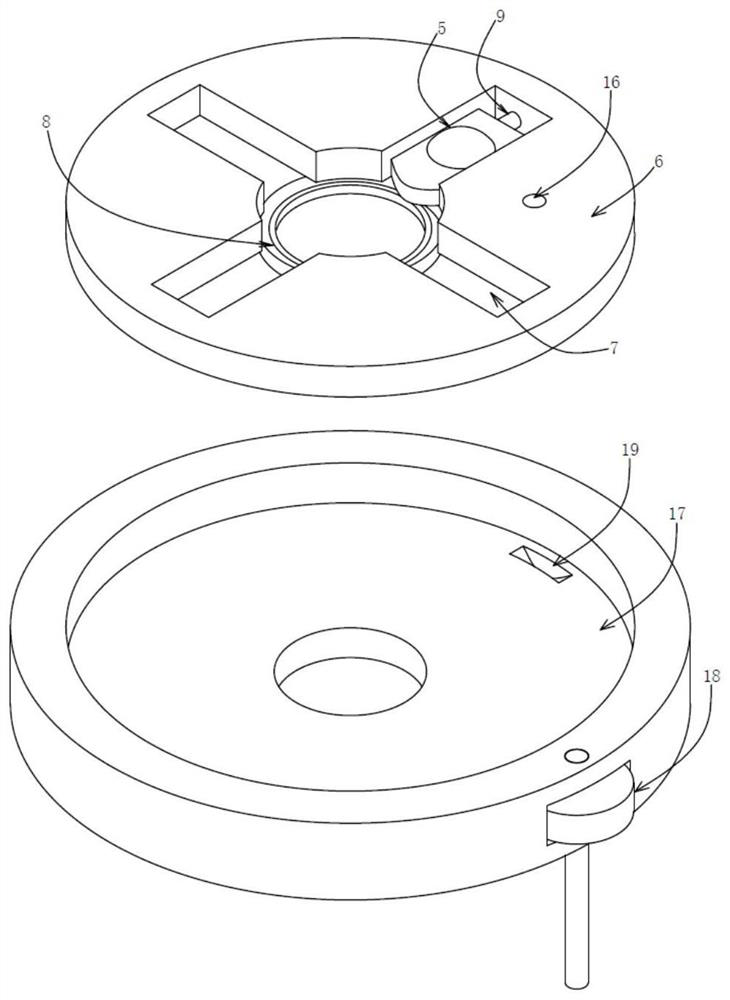 Photomultiplier end window structure