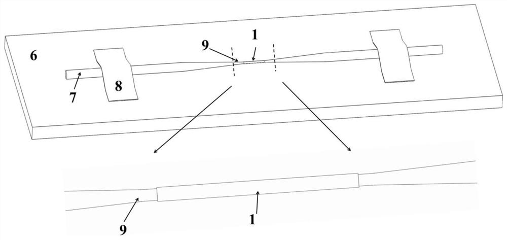 Preparation method of saturable absorber based on WS2