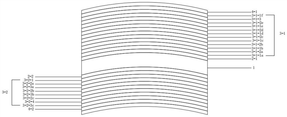 Resin lens for protecting green laser pen and preparation method thereof