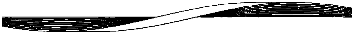 A high current density rectangular stacked high temperature superconducting degaussing cable structure