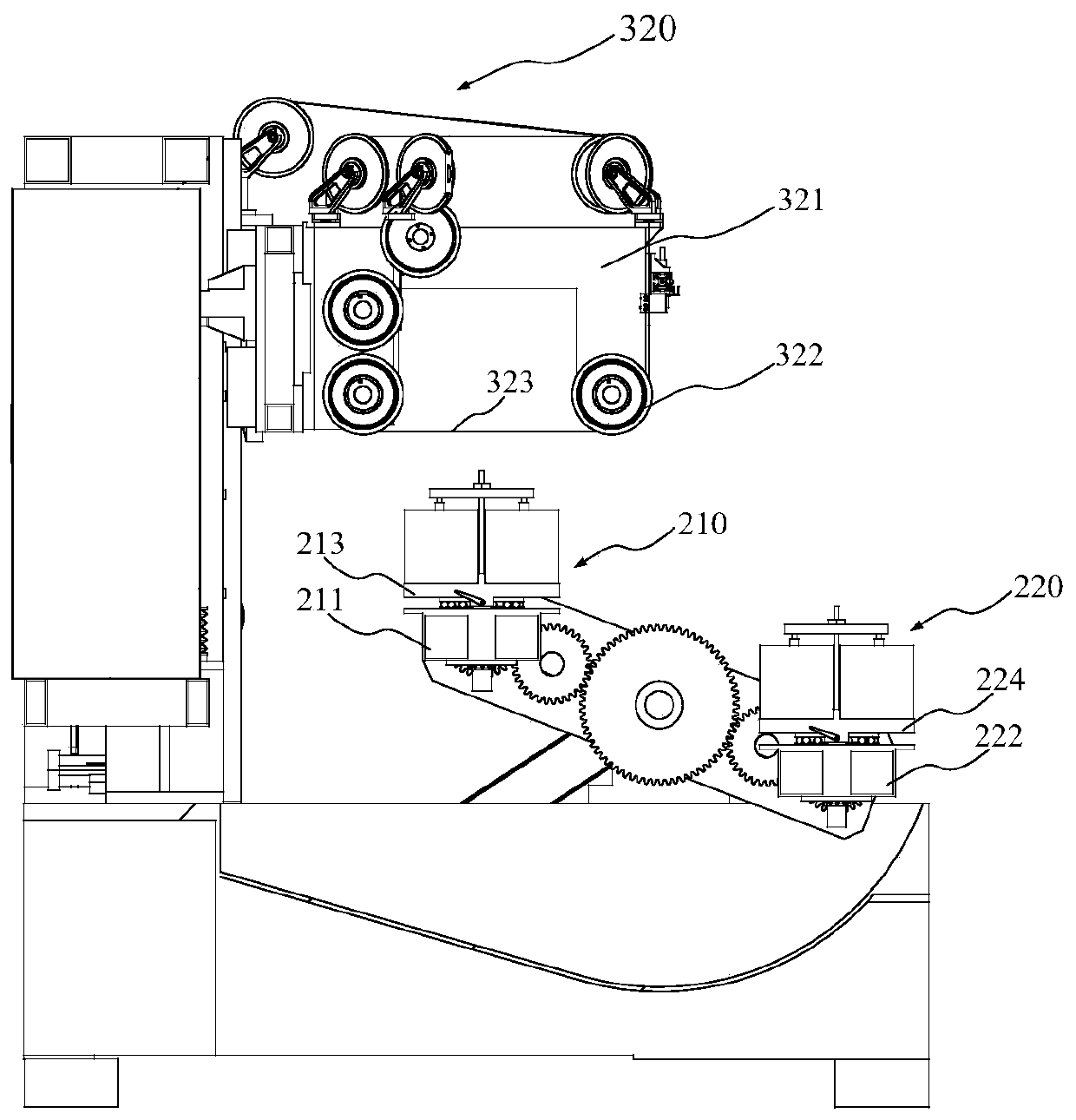 Working table of silicon ingot cutting machine, silicon ingot cutting machine and silicon ingot cutting method