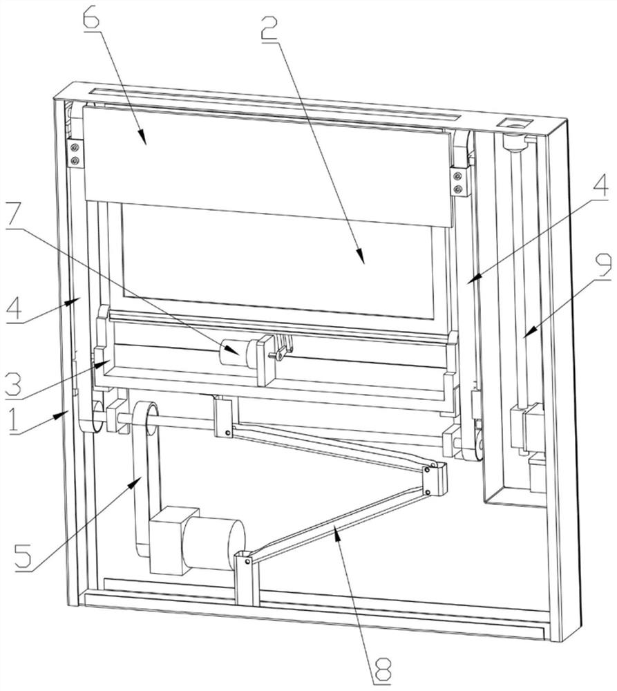 Self-cleaning intelligent terminal lifting all-in-one machine