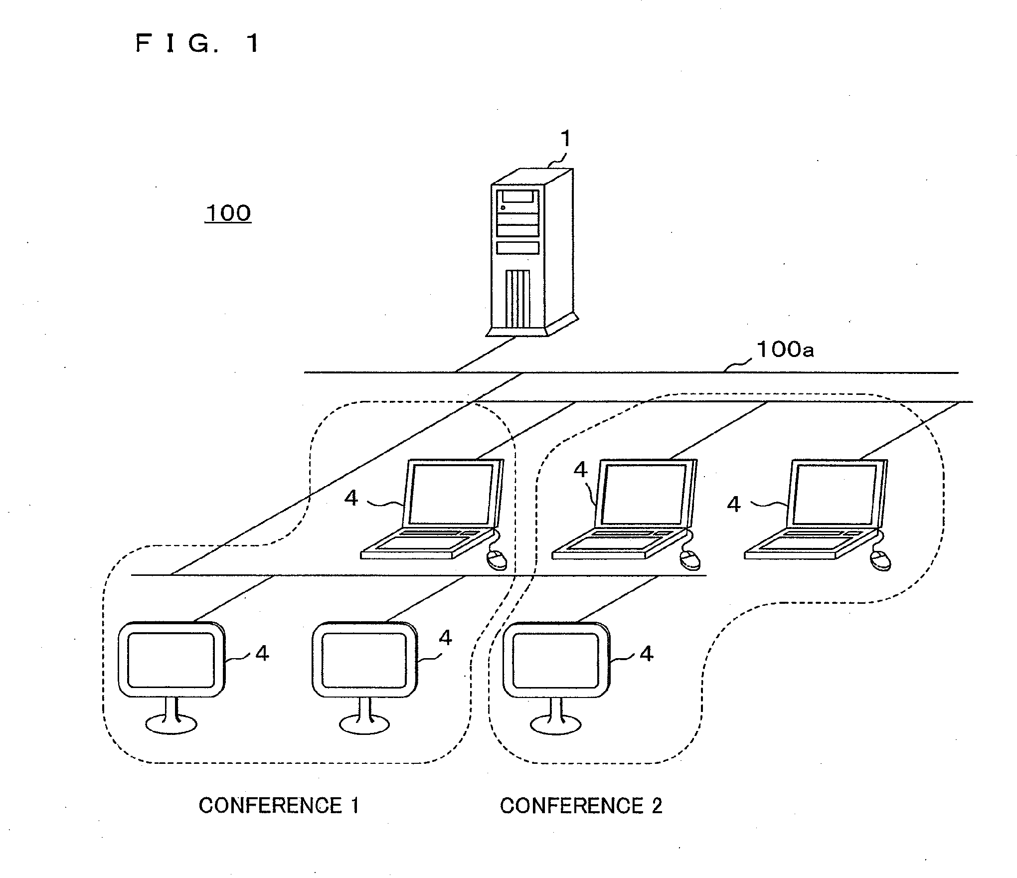 Conference relay apparatus and conference system