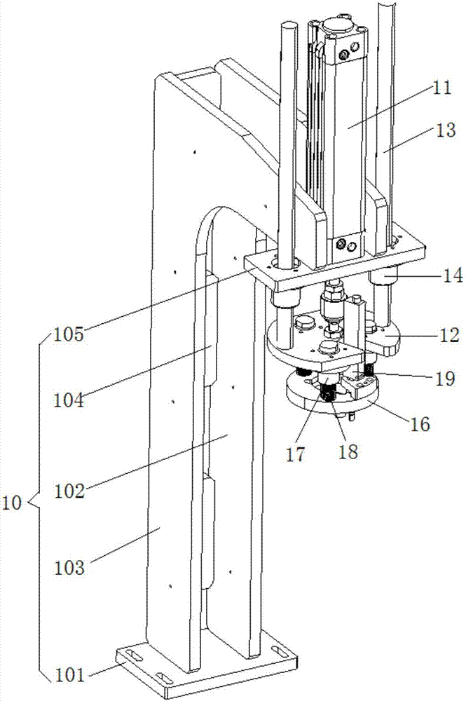 Screw detection mechanism and detection method and automatic production line