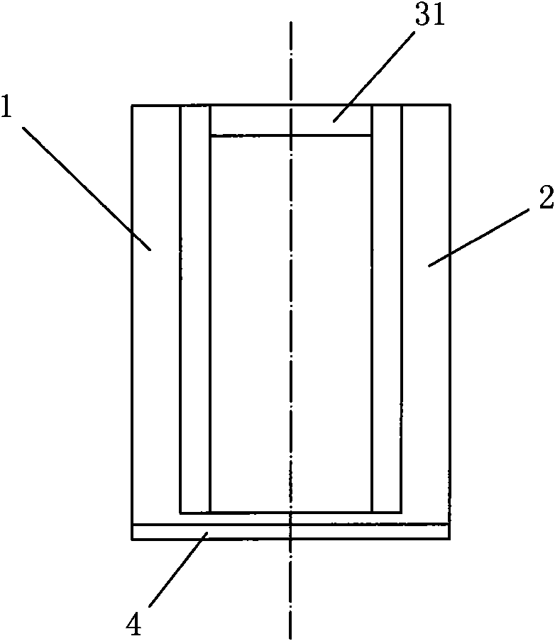 Double upright pole for flat-surface grinding machine