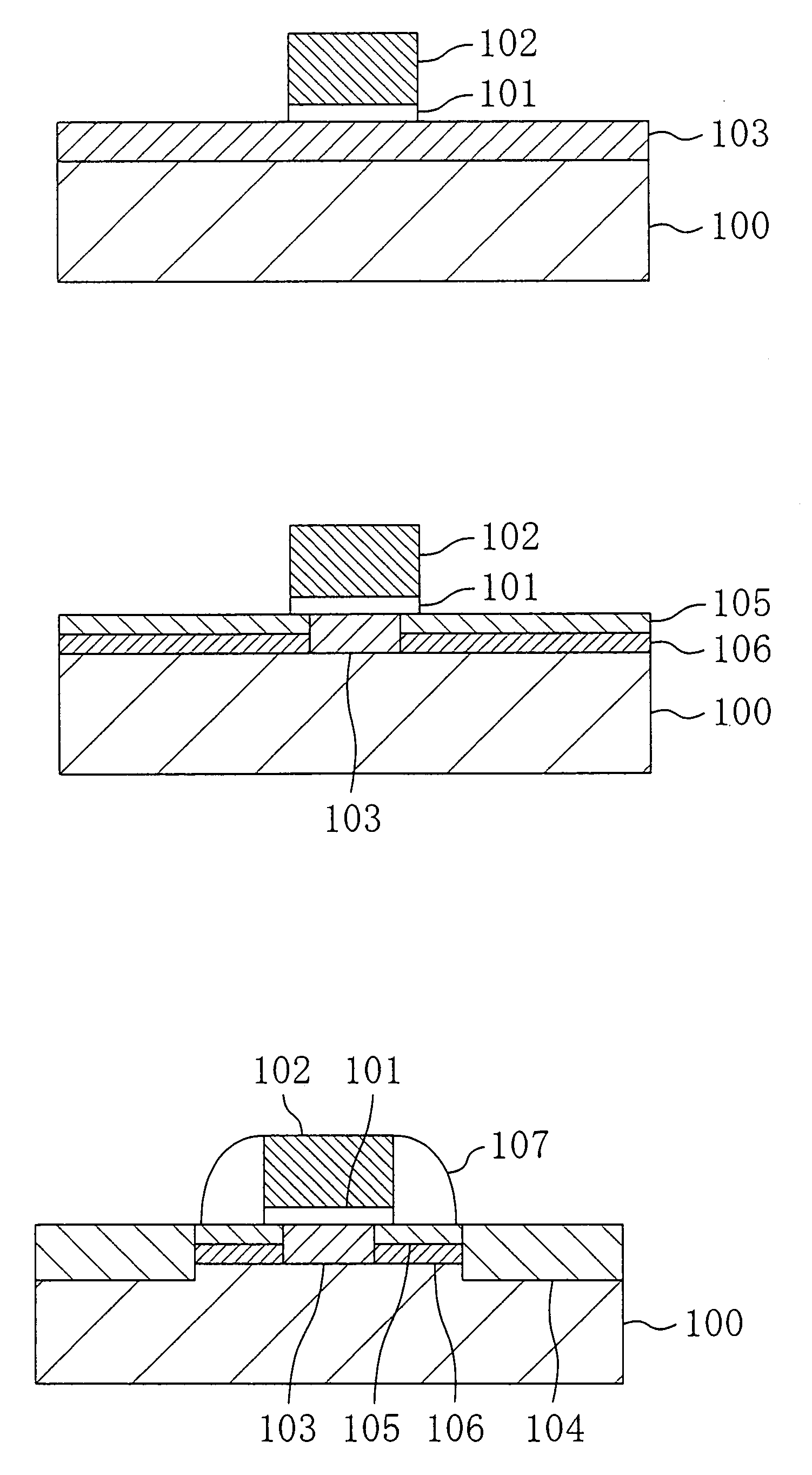 Method for fabricating a semiconductor device having a pocket dopant diffused layer