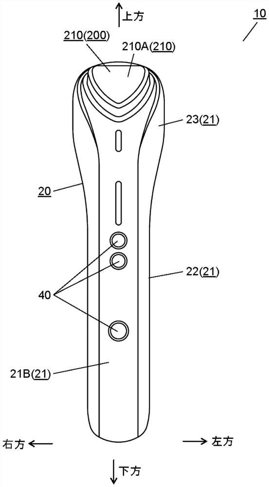 Beauty device and control device thereof