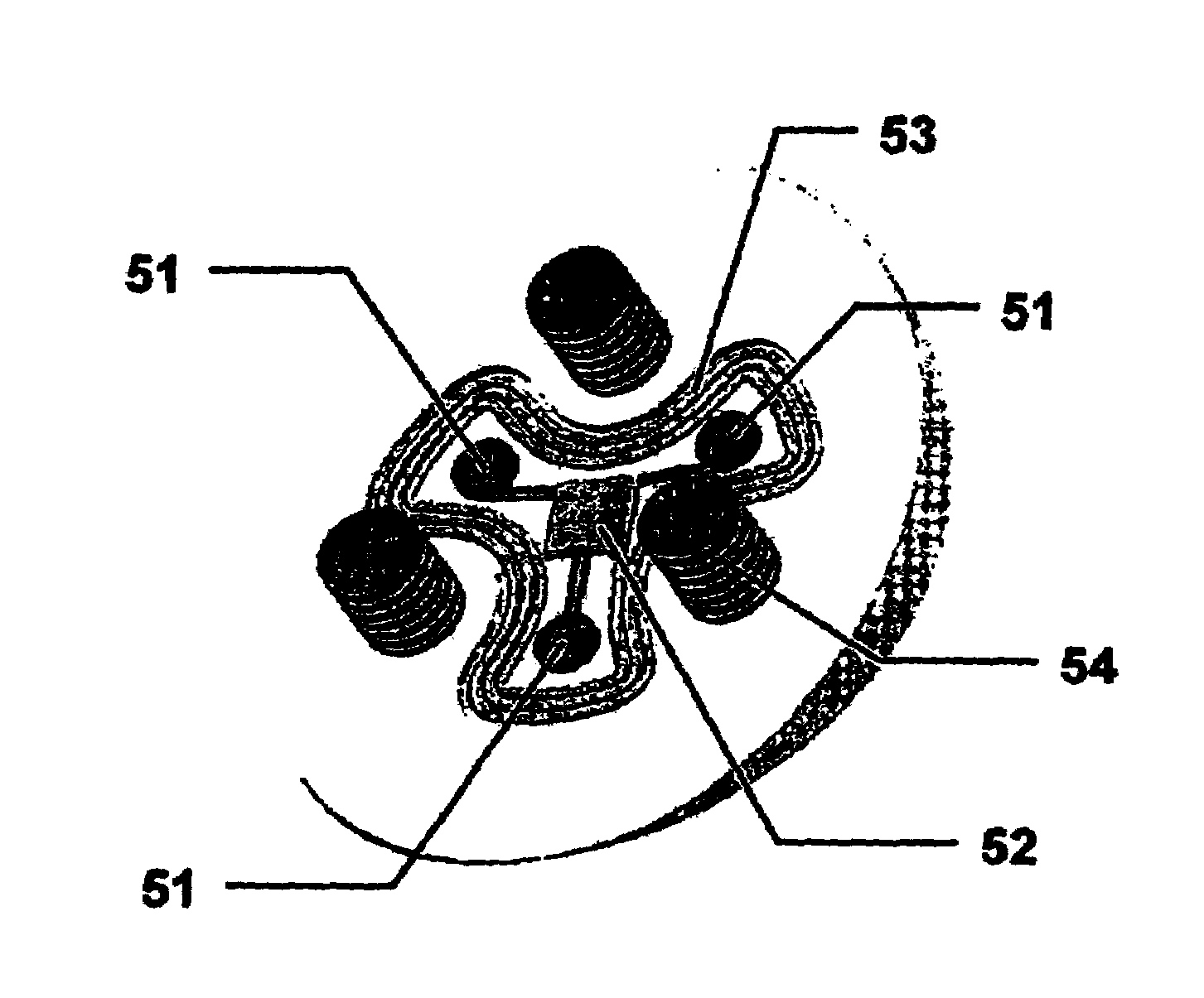 In-vivo orthopedic implant diagnostic device for sensing load, wear, and infection