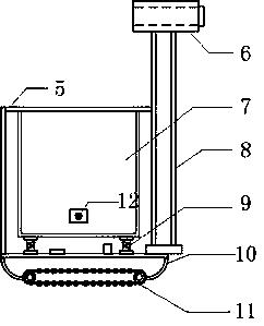 Embedded vision module-based shared autonomous following object-carrying device