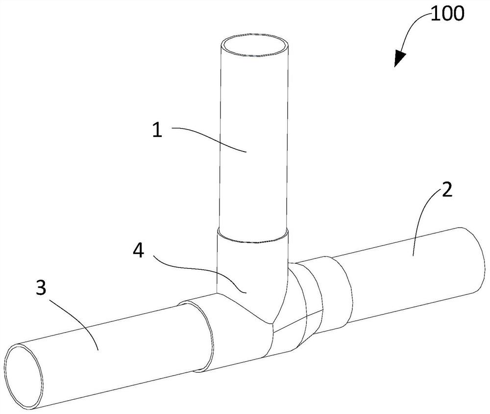 Suction pipeline with oil-gas separation function and parallel compressor unit