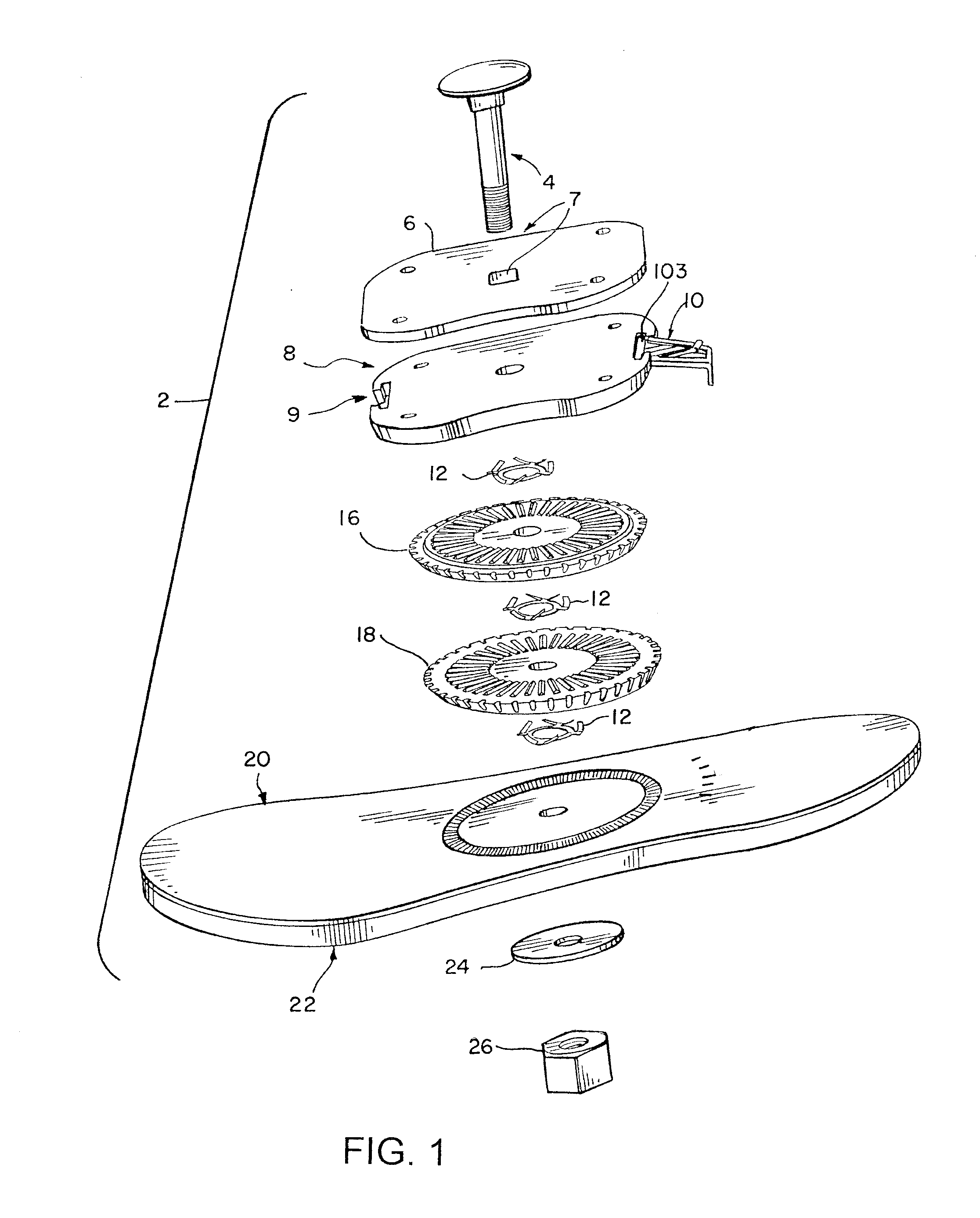 Adjustable walking sole for an orthosis