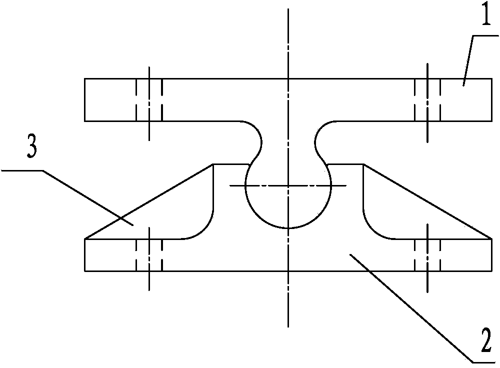 Cylindrical tension and compression support for transferring upper load to lower part or pier foundation