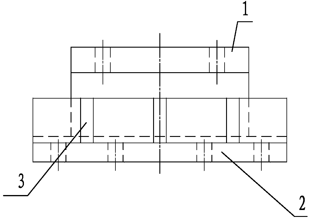 Cylindrical tension and compression support for transferring upper load to lower part or pier foundation