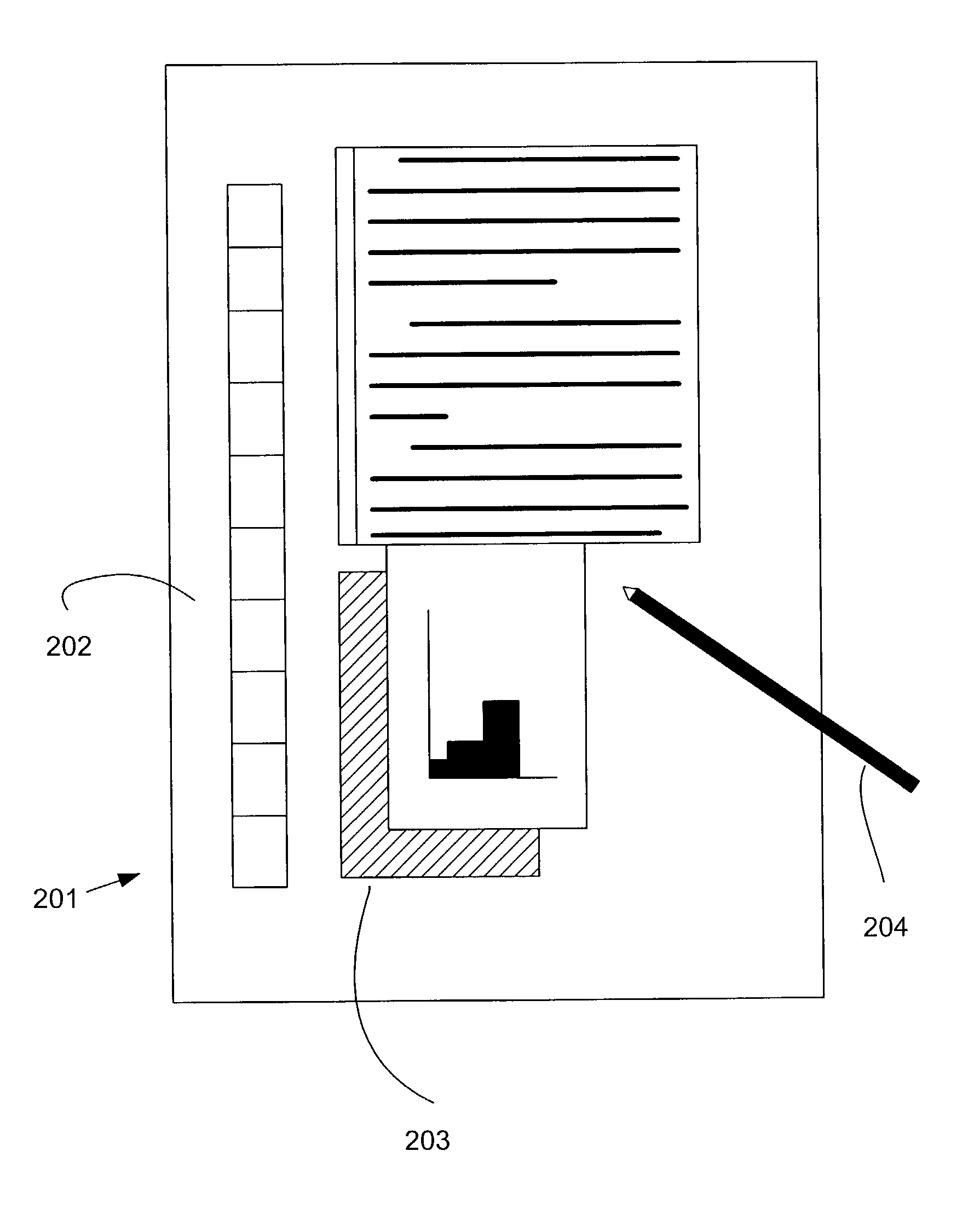 Entry and editing of electronic ink