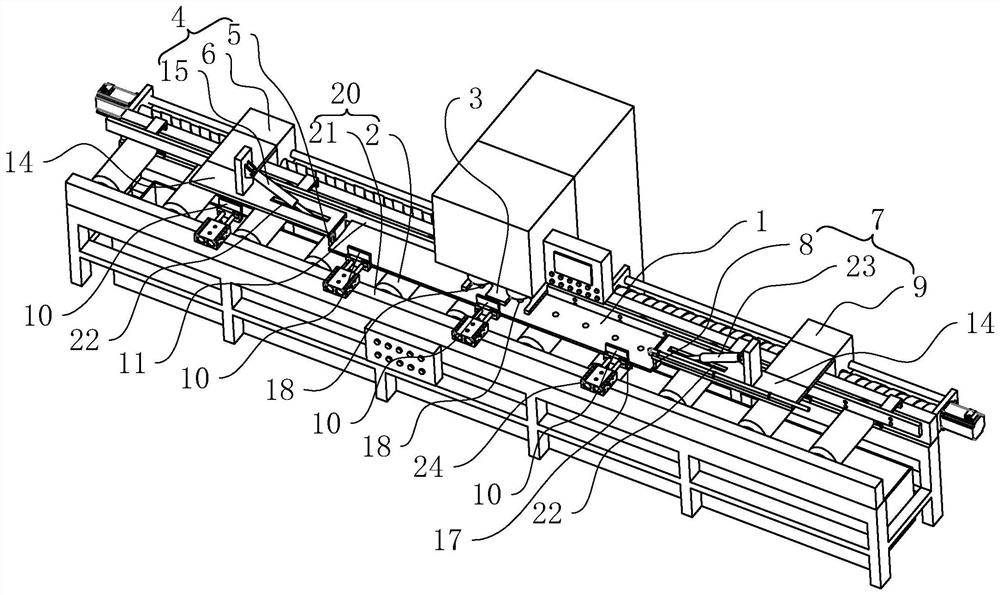 Plate positioning drilling system and positioning method