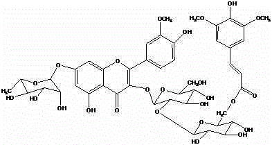 The use of total flavonoids of seabuckthorn