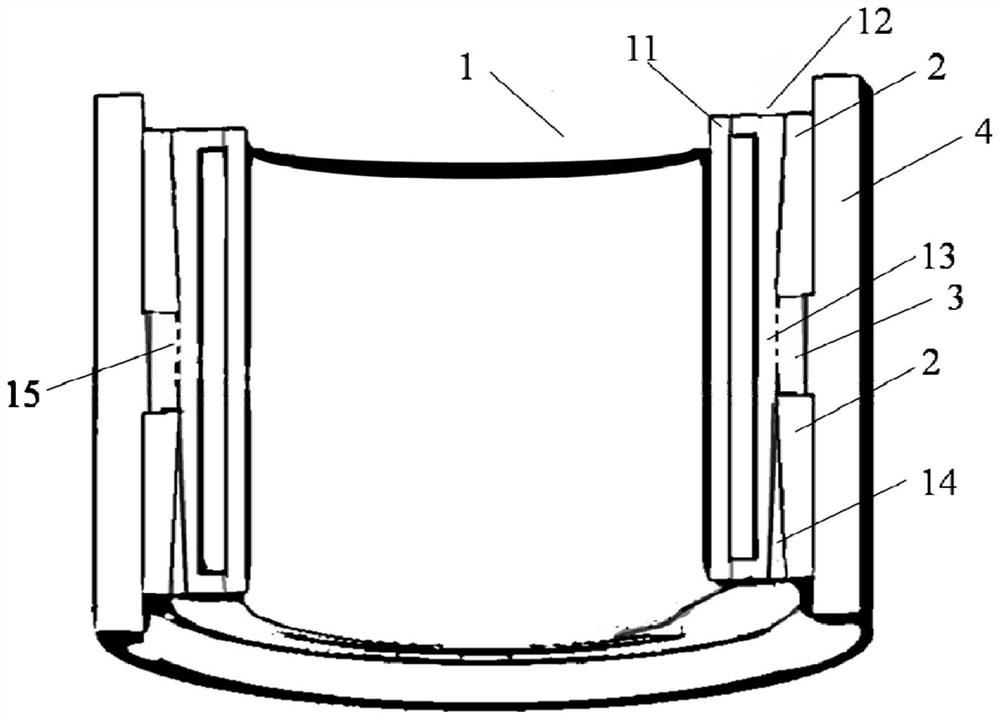 A centrifugal supplementary oil supply device and method based on micropore oil supply