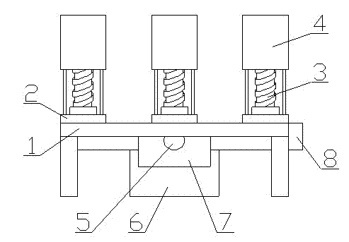 Spiral pipe bender for multi-station energy saving strip lamp