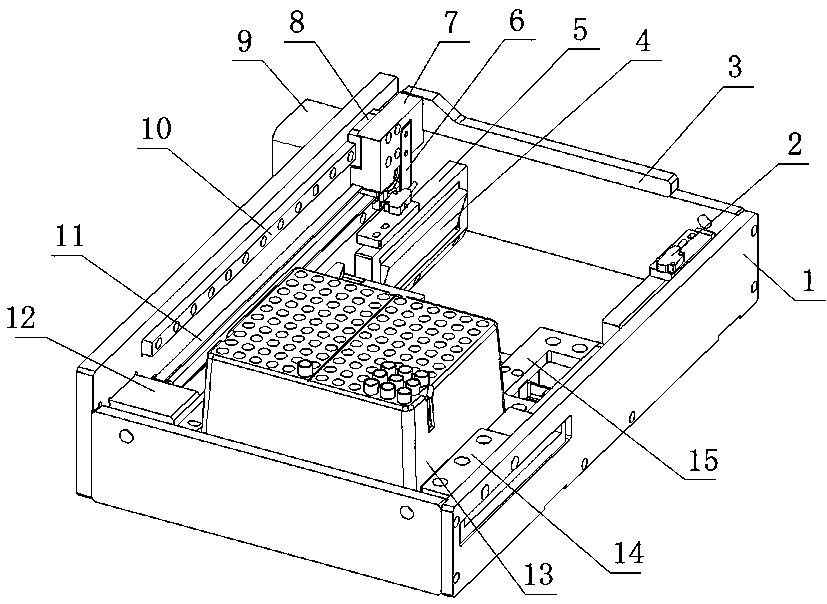 Automatic material box loading device