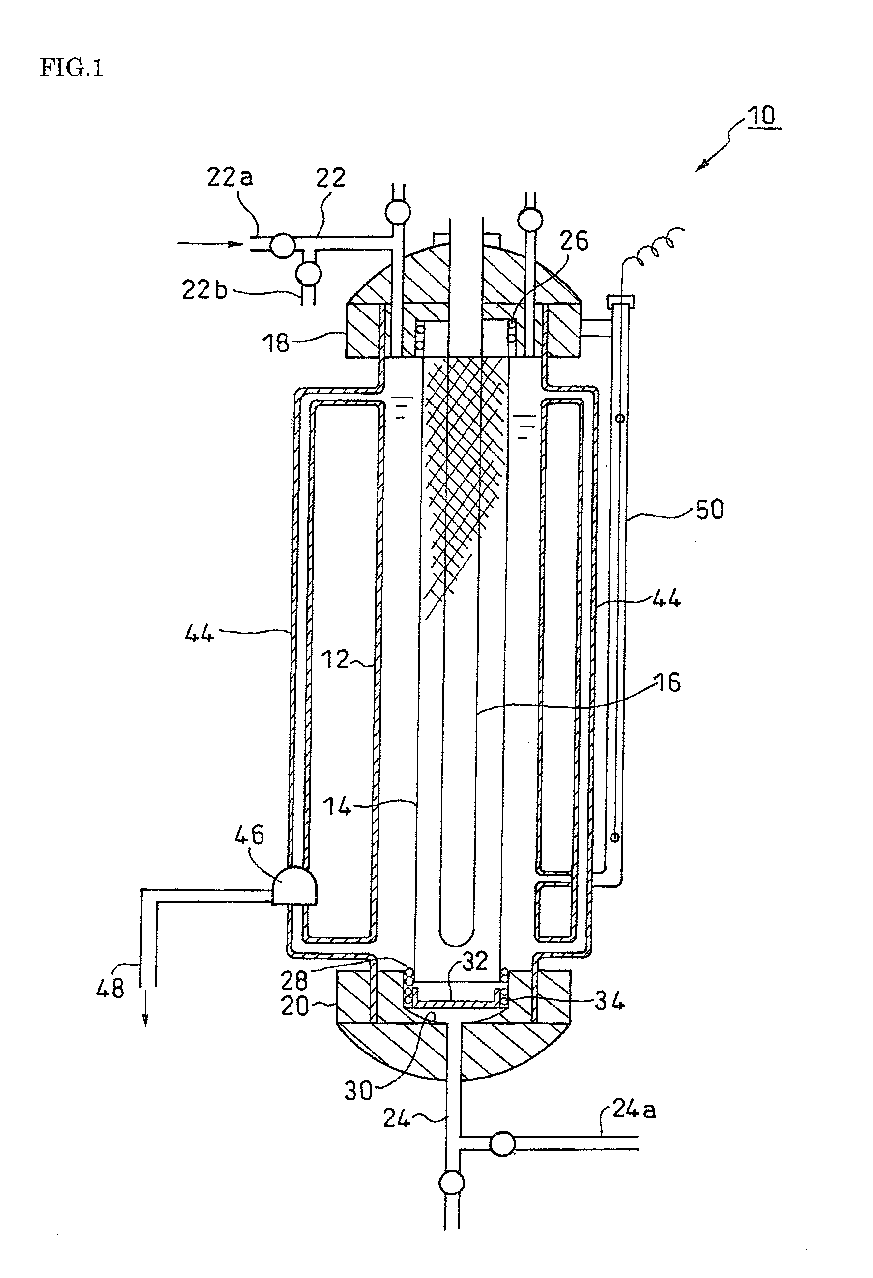 Device For Reducing Microorganisms With Ultrasonic Waves