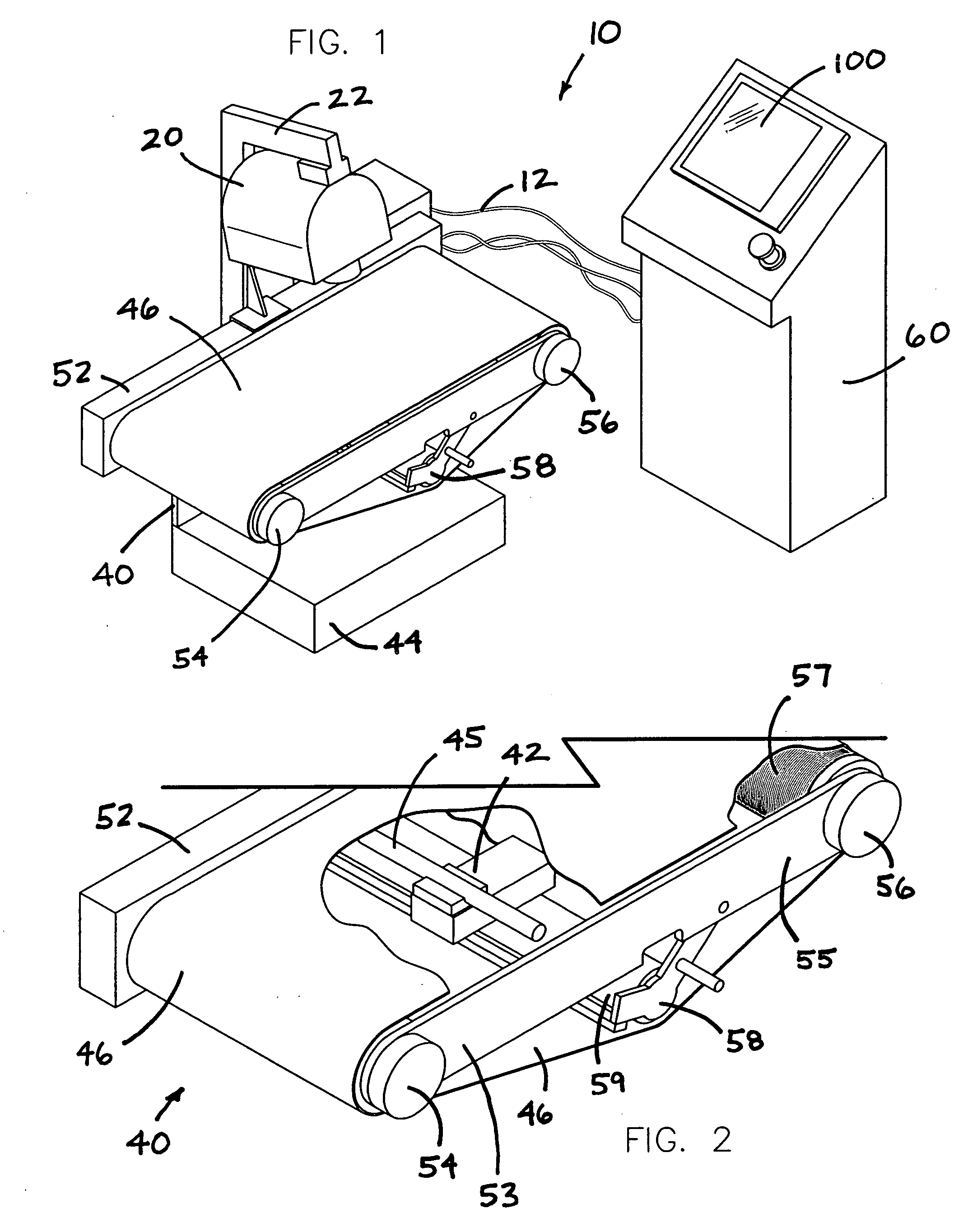 Production meat analysis system and method