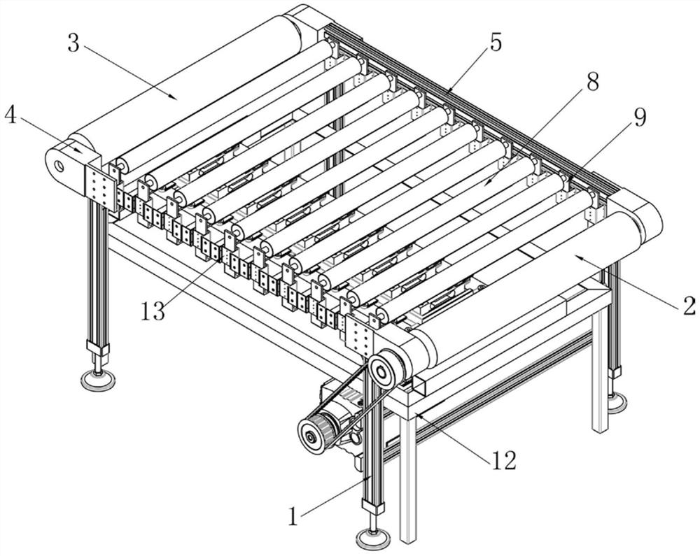 A package dynamic weighing device and its weighing method