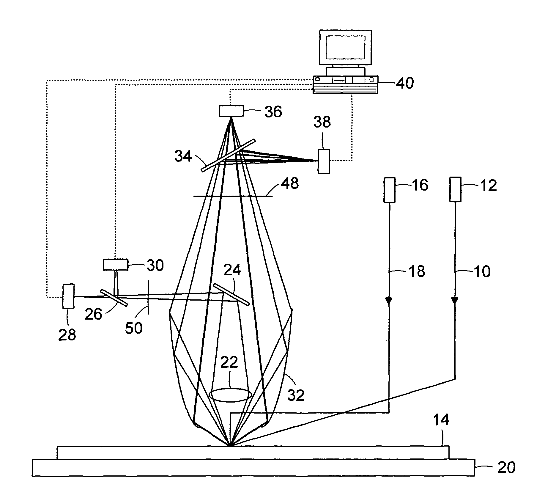 Systems and methods for inspecting specimens including specimens that have a substantially rough uppermost layer