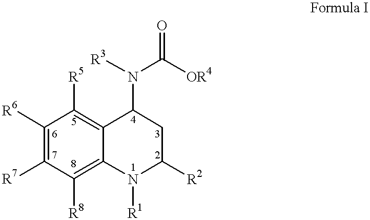4-Carboxyamino-2-substituted-1,2,3,4-tetrahydroquinolines