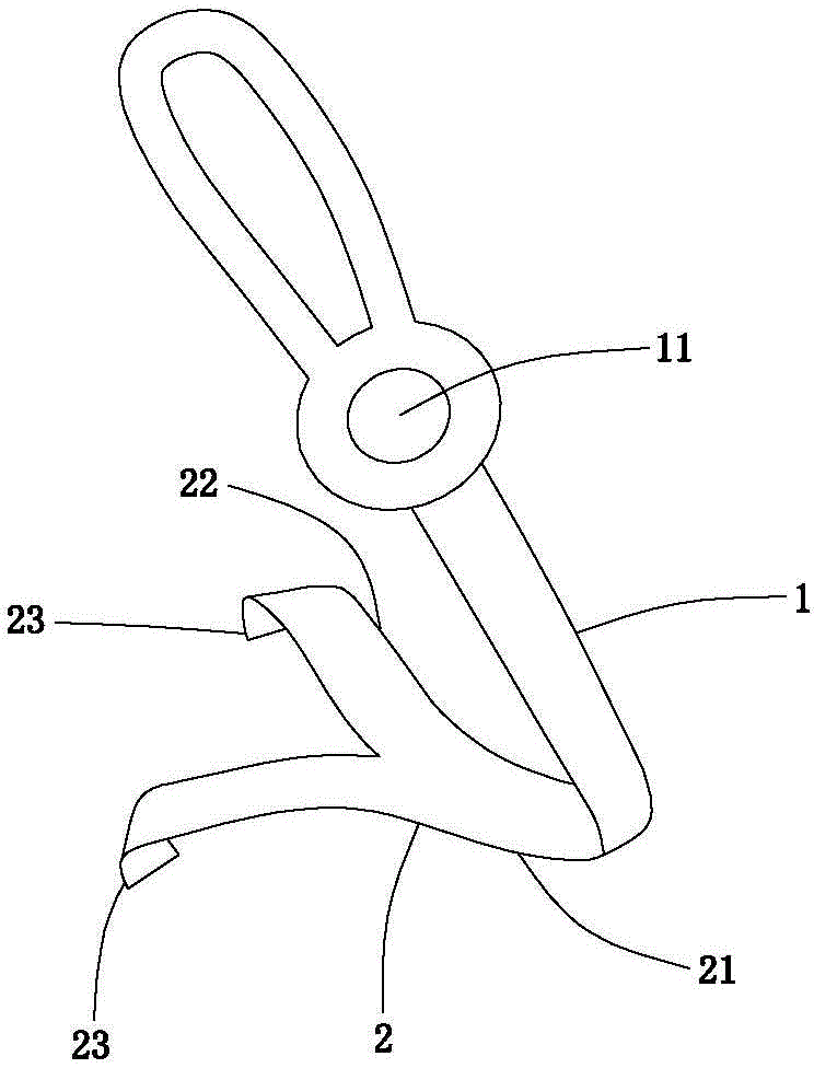 Mandibular angle drag hook