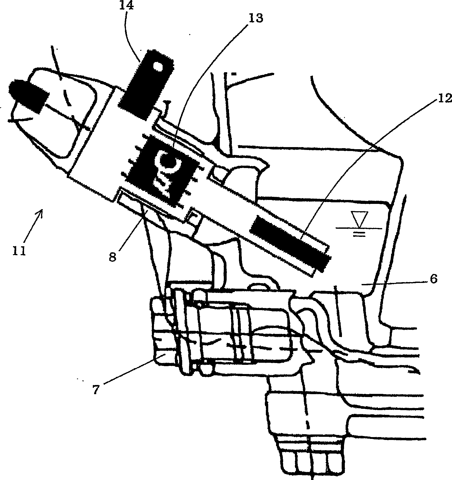 Oil level monitoring system for an internal combustion engine