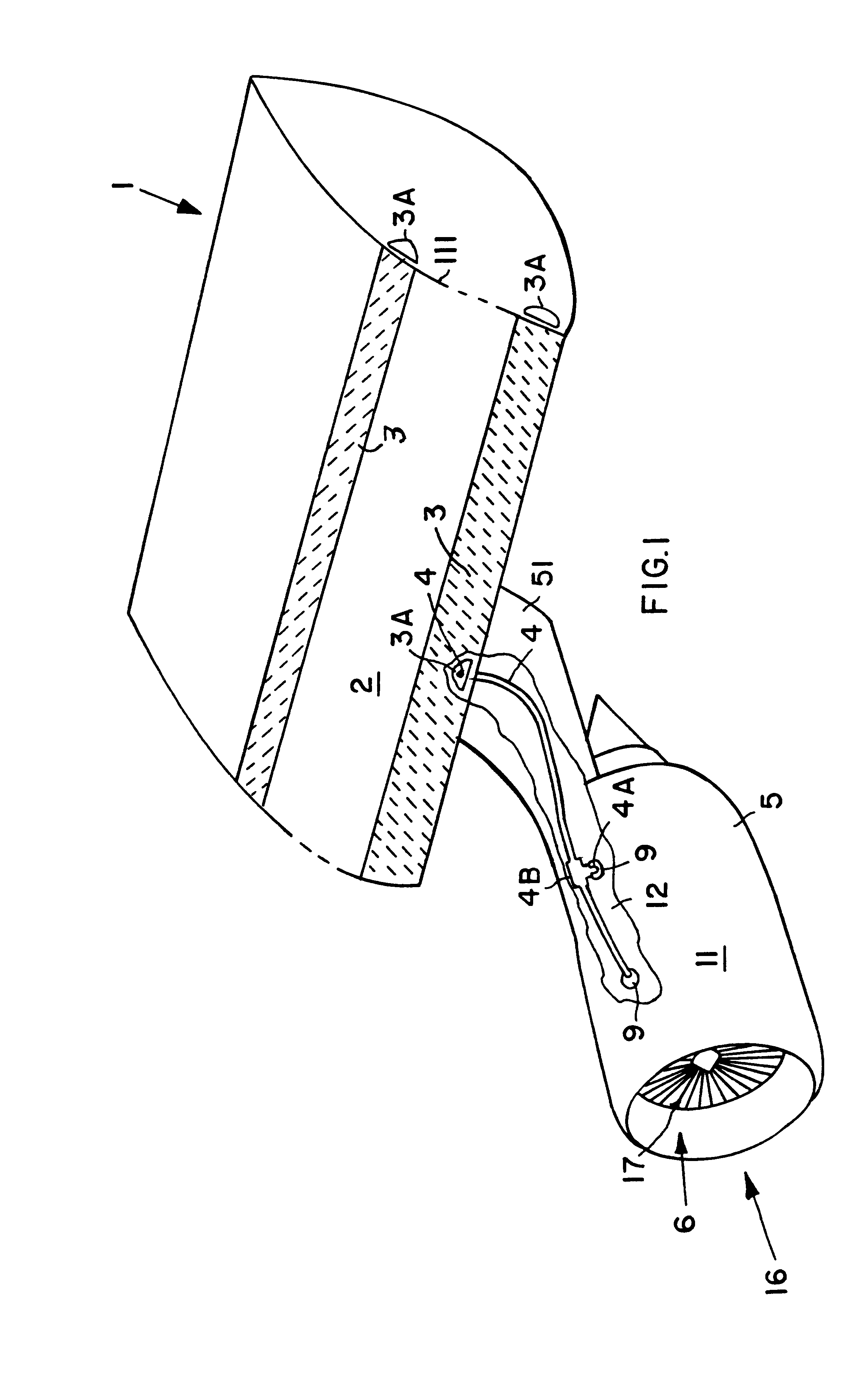 Suction device for boundary layer control in an aircraft