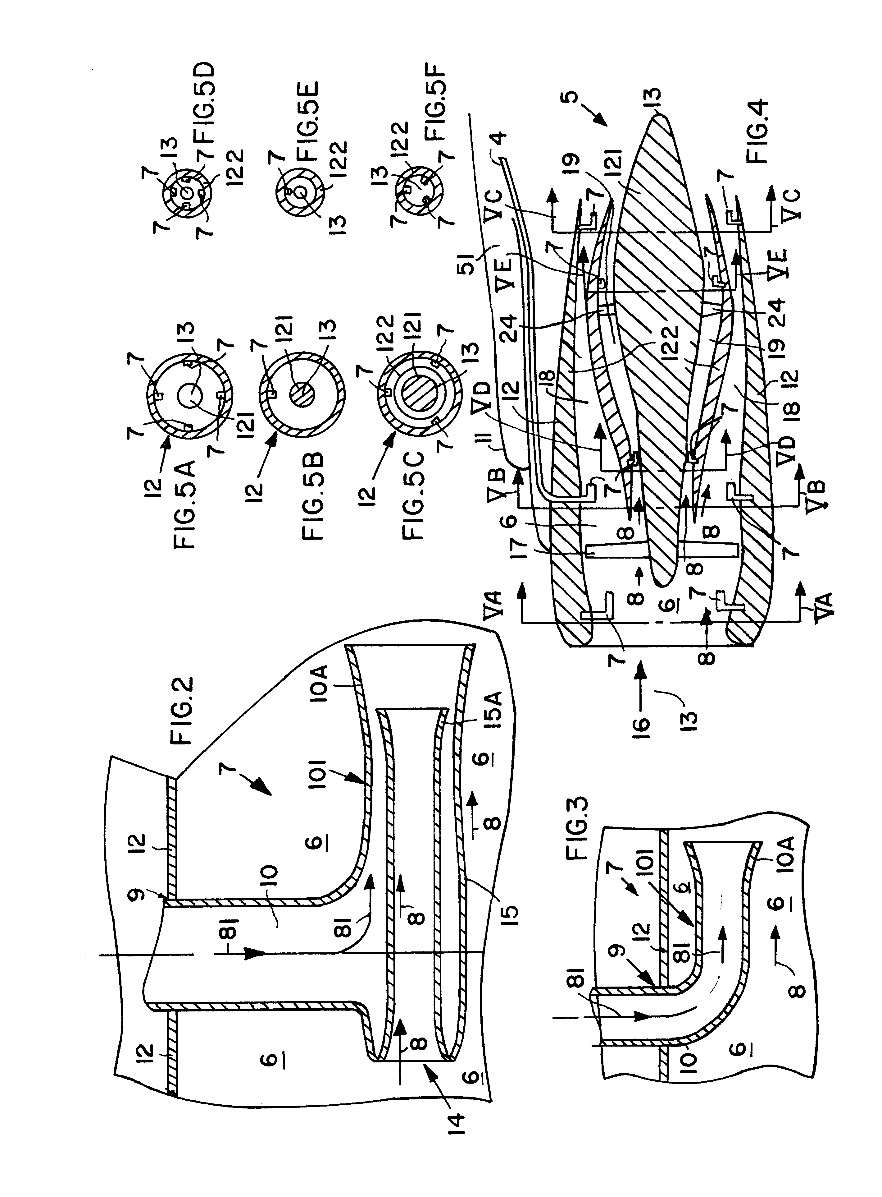 Suction device for boundary layer control in an aircraft