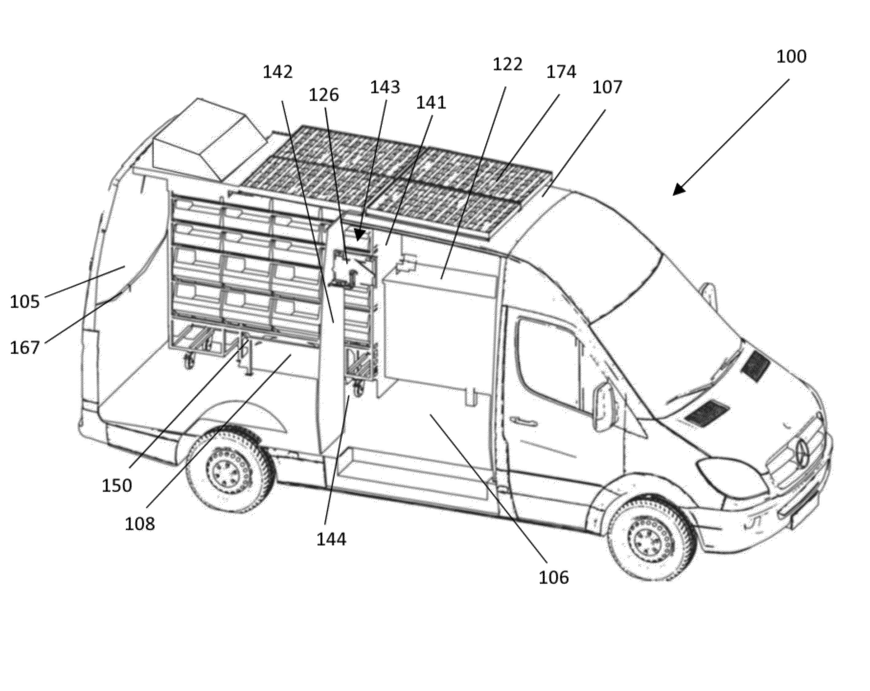 Mobile product retail system and methods thereof