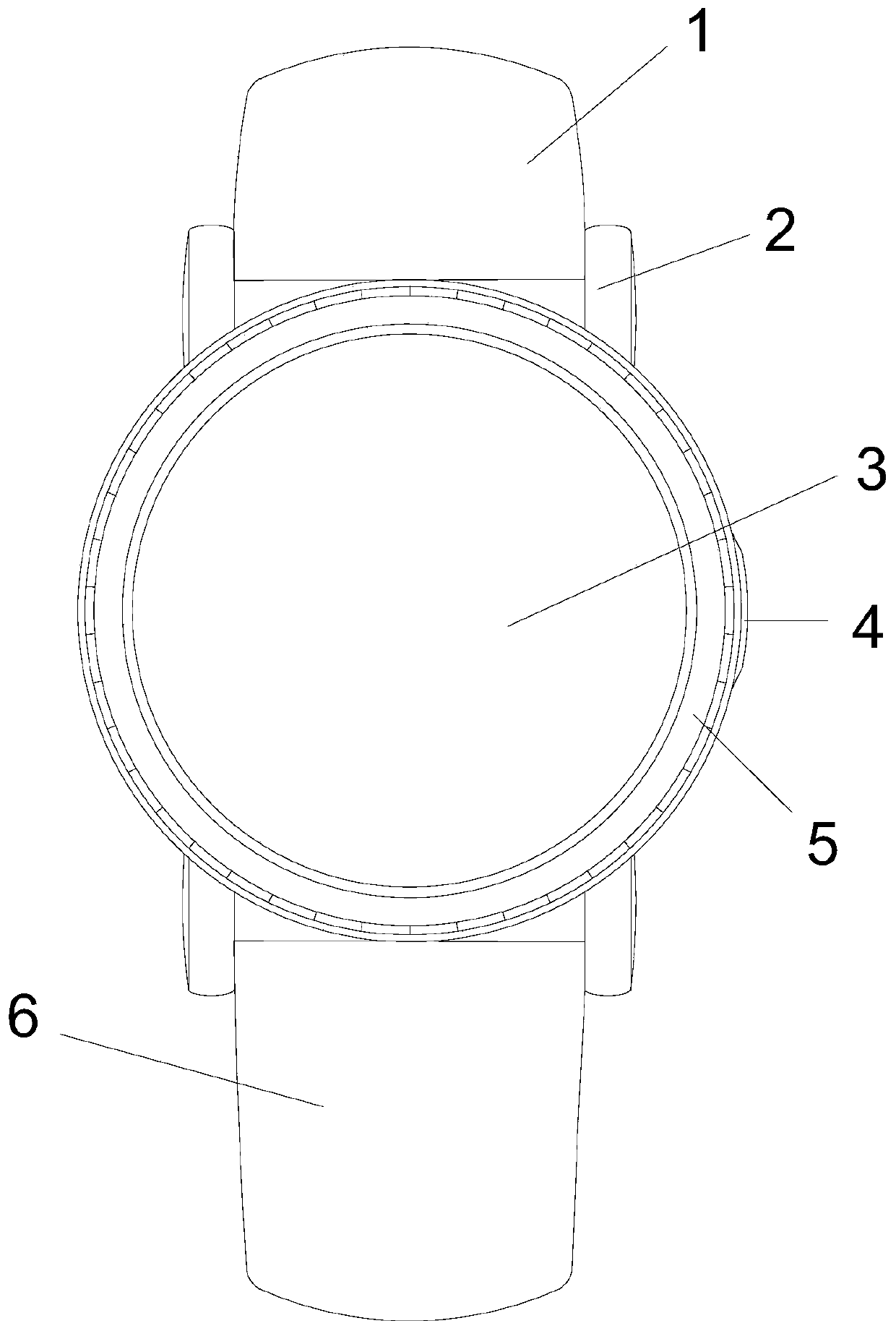 Intelligent wearable equipment and screen containing device thereof