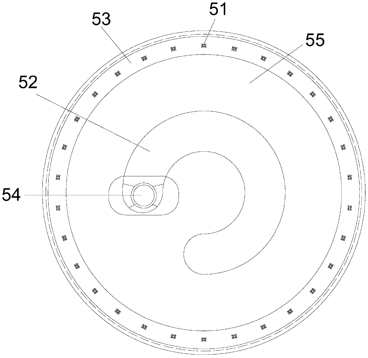 Intelligent wearable equipment and screen containing device thereof