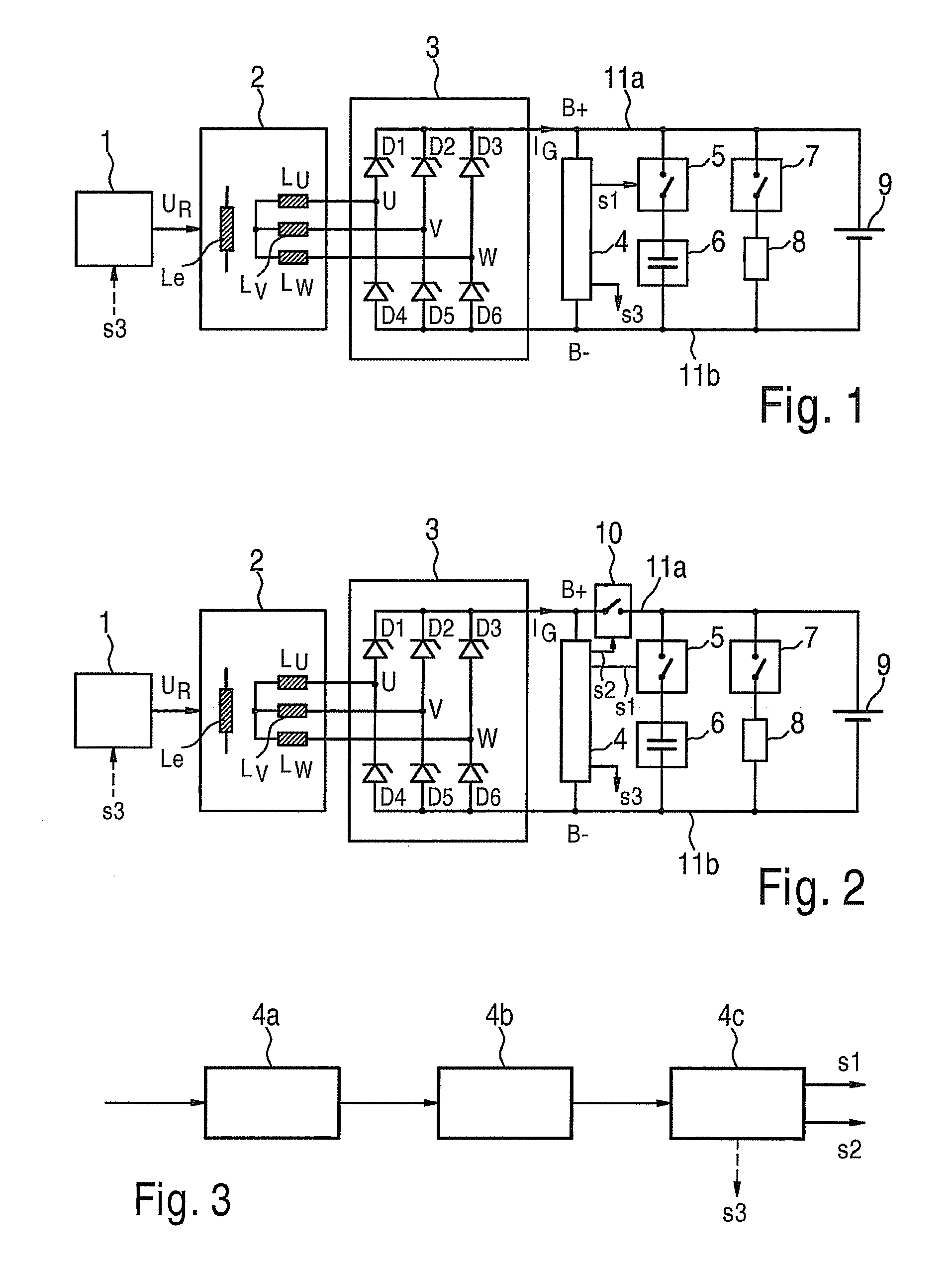 Generator apparatus with active load dump protection